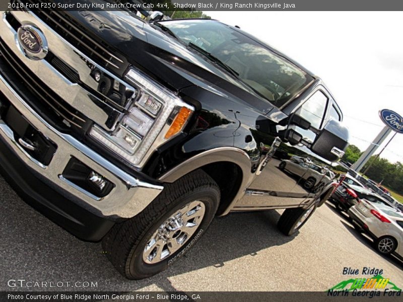 Shadow Black / King Ranch Kingsville Java 2018 Ford F250 Super Duty King Ranch Crew Cab 4x4