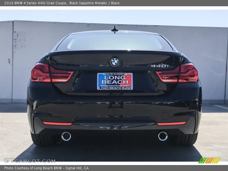 Black Sapphire Metallic / Black 2019 BMW 4 Series 440i Gran Coupe