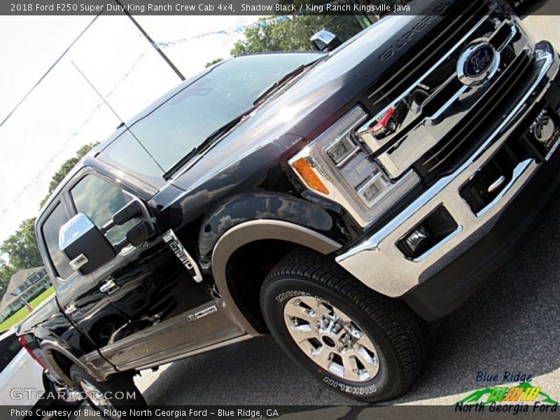 Shadow Black / King Ranch Kingsville Java 2018 Ford F250 Super Duty King Ranch Crew Cab 4x4