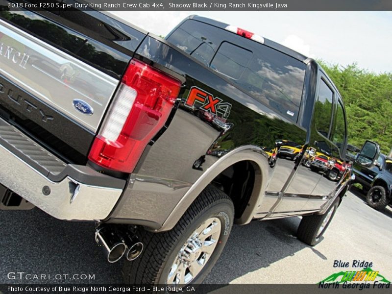 Shadow Black / King Ranch Kingsville Java 2018 Ford F250 Super Duty King Ranch Crew Cab 4x4