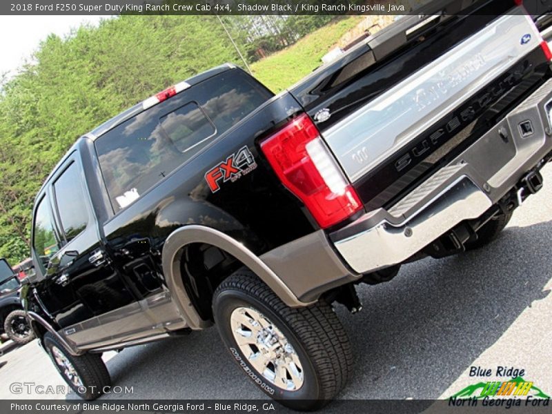 Shadow Black / King Ranch Kingsville Java 2018 Ford F250 Super Duty King Ranch Crew Cab 4x4