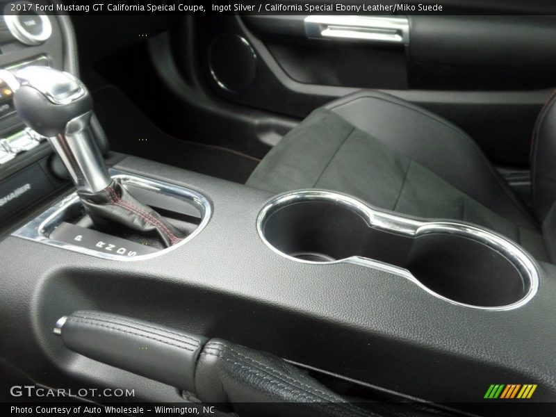 Ingot Silver / California Special Ebony Leather/Miko Suede 2017 Ford Mustang GT California Speical Coupe