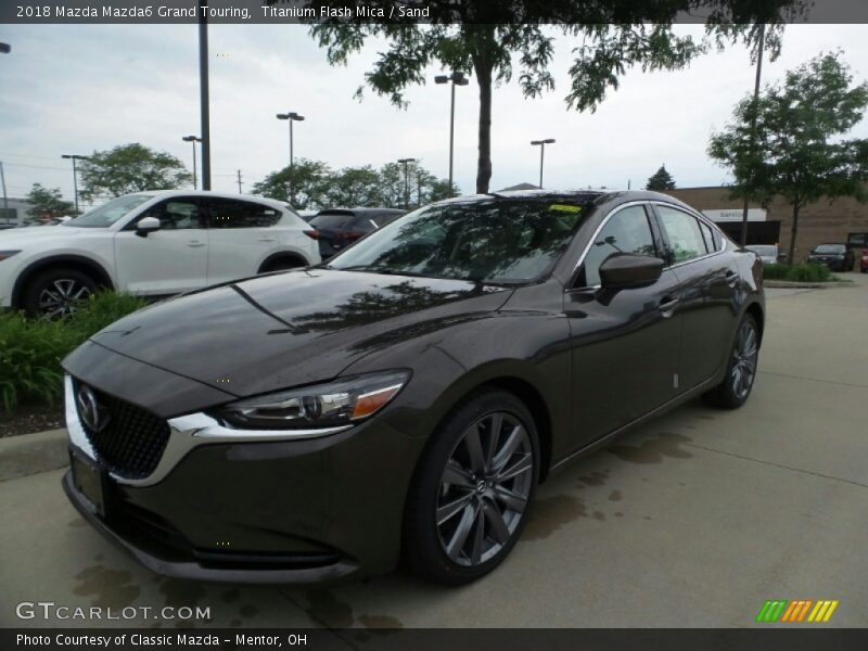 Titanium Flash Mica / Sand 2018 Mazda Mazda6 Grand Touring