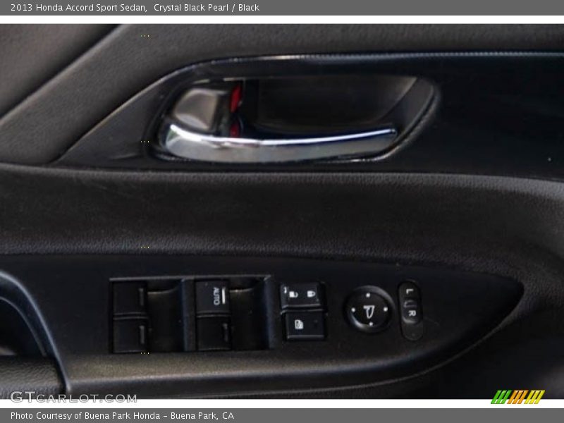 Crystal Black Pearl / Black 2013 Honda Accord Sport Sedan