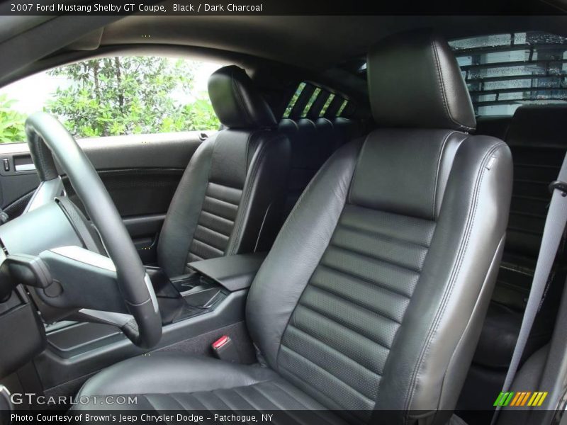 Black / Dark Charcoal 2007 Ford Mustang Shelby GT Coupe