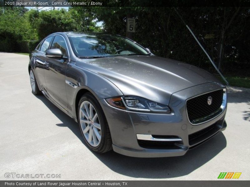 Corris Grey Metallic / Ebony 2018 Jaguar XJ R-Sport