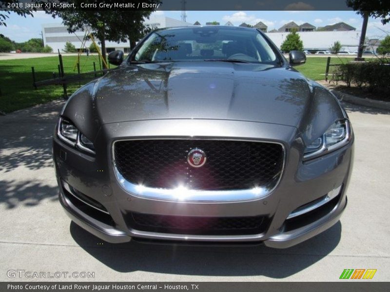 Corris Grey Metallic / Ebony 2018 Jaguar XJ R-Sport