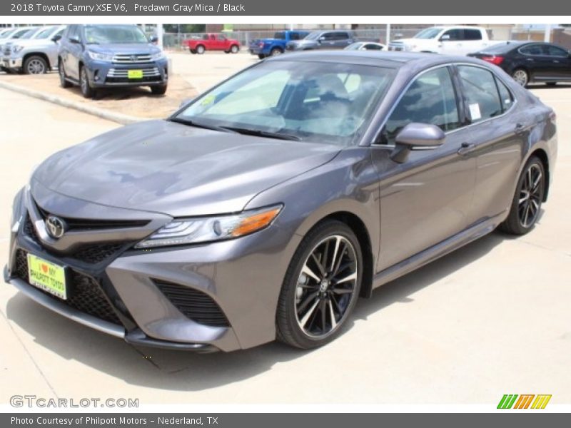 Predawn Gray Mica / Black 2018 Toyota Camry XSE V6