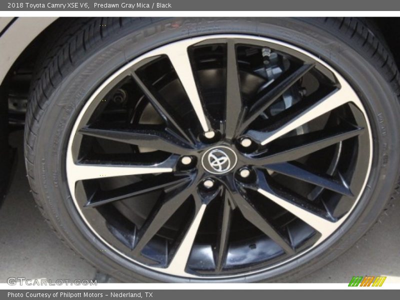 Predawn Gray Mica / Black 2018 Toyota Camry XSE V6
