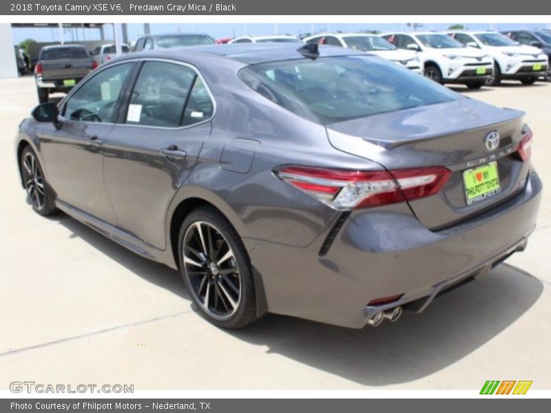 Predawn Gray Mica / Black 2018 Toyota Camry XSE V6