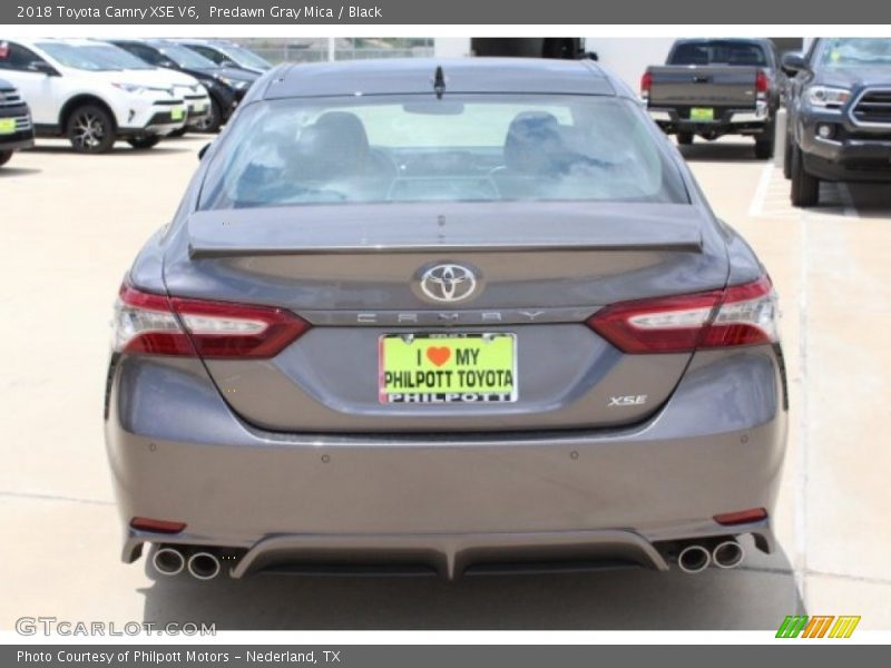 Predawn Gray Mica / Black 2018 Toyota Camry XSE V6