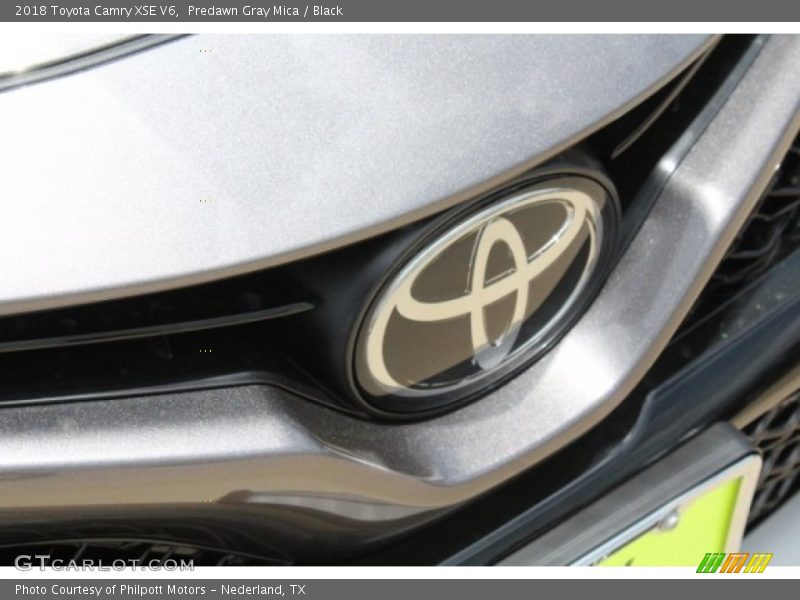 Predawn Gray Mica / Black 2018 Toyota Camry XSE V6