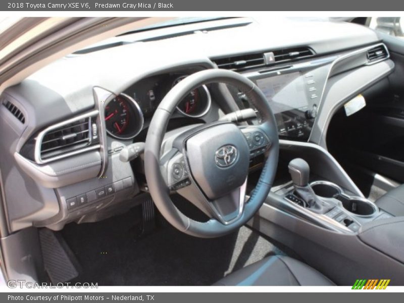 Predawn Gray Mica / Black 2018 Toyota Camry XSE V6