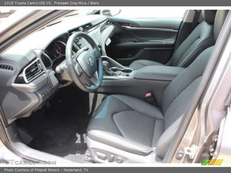 Predawn Gray Mica / Black 2018 Toyota Camry XSE V6