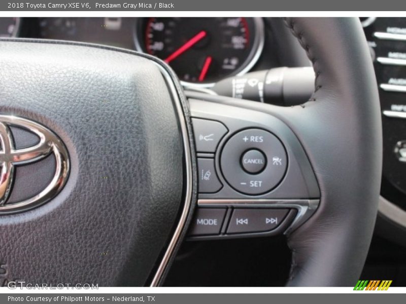 Predawn Gray Mica / Black 2018 Toyota Camry XSE V6