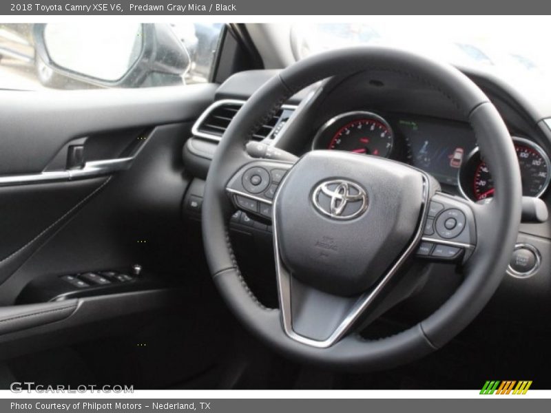 Predawn Gray Mica / Black 2018 Toyota Camry XSE V6
