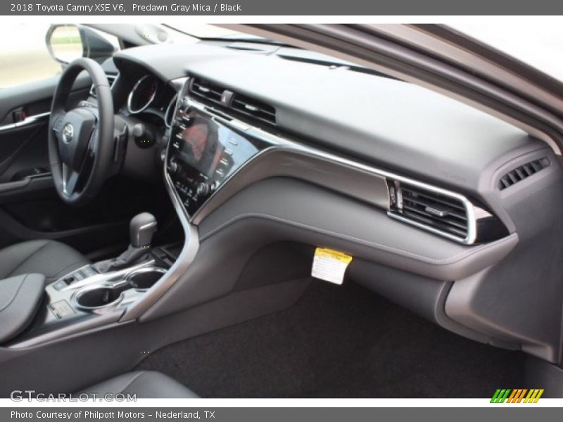 Predawn Gray Mica / Black 2018 Toyota Camry XSE V6