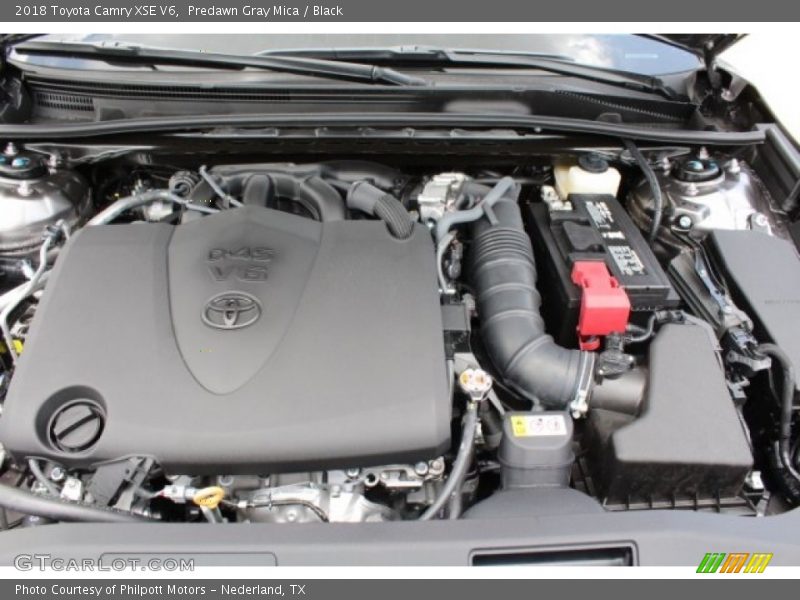 Predawn Gray Mica / Black 2018 Toyota Camry XSE V6
