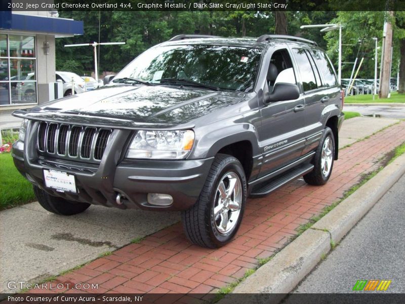 Graphite Metallic / Dark Slate Gray/Light Slate Gray 2002 Jeep Grand Cherokee Overland 4x4