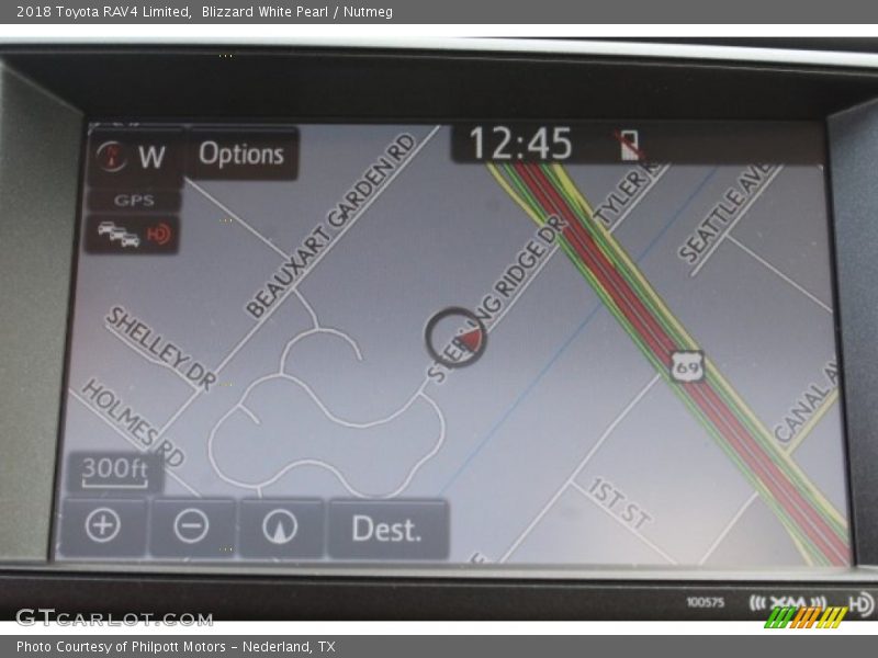 Blizzard White Pearl / Nutmeg 2018 Toyota RAV4 Limited