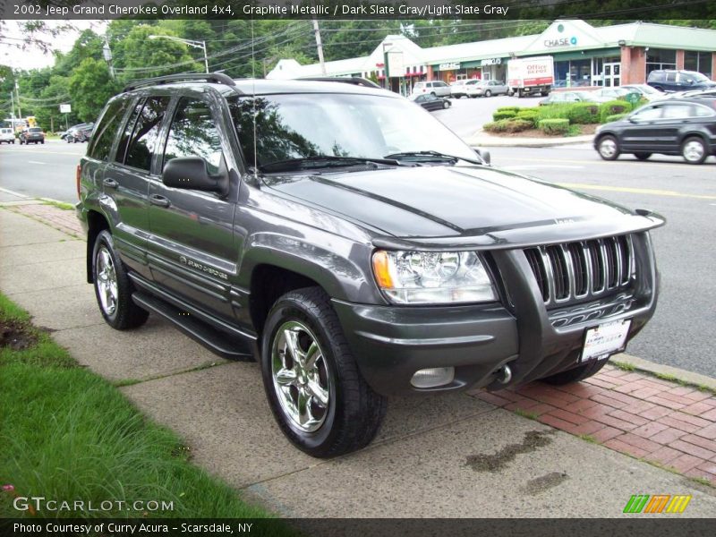 Graphite Metallic / Dark Slate Gray/Light Slate Gray 2002 Jeep Grand Cherokee Overland 4x4