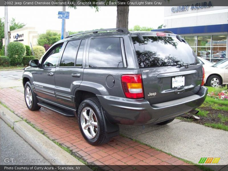 Graphite Metallic / Dark Slate Gray/Light Slate Gray 2002 Jeep Grand Cherokee Overland 4x4