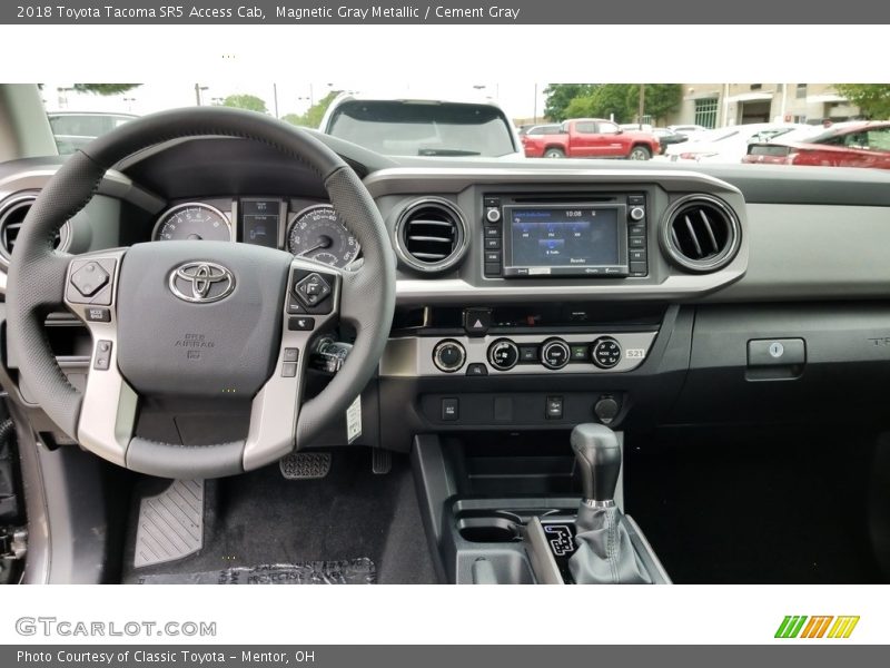 Magnetic Gray Metallic / Cement Gray 2018 Toyota Tacoma SR5 Access Cab