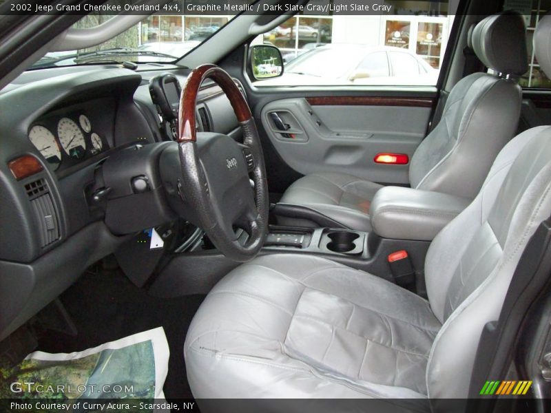 Graphite Metallic / Dark Slate Gray/Light Slate Gray 2002 Jeep Grand Cherokee Overland 4x4