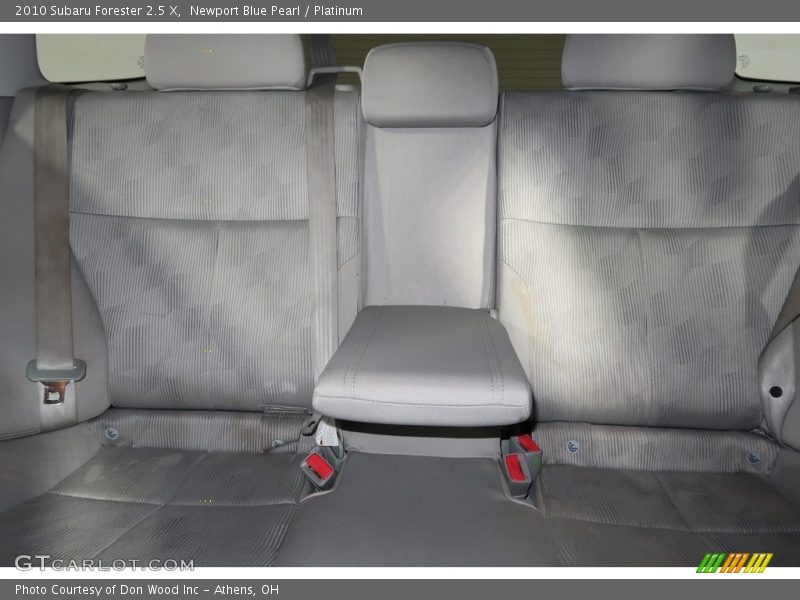 Newport Blue Pearl / Platinum 2010 Subaru Forester 2.5 X