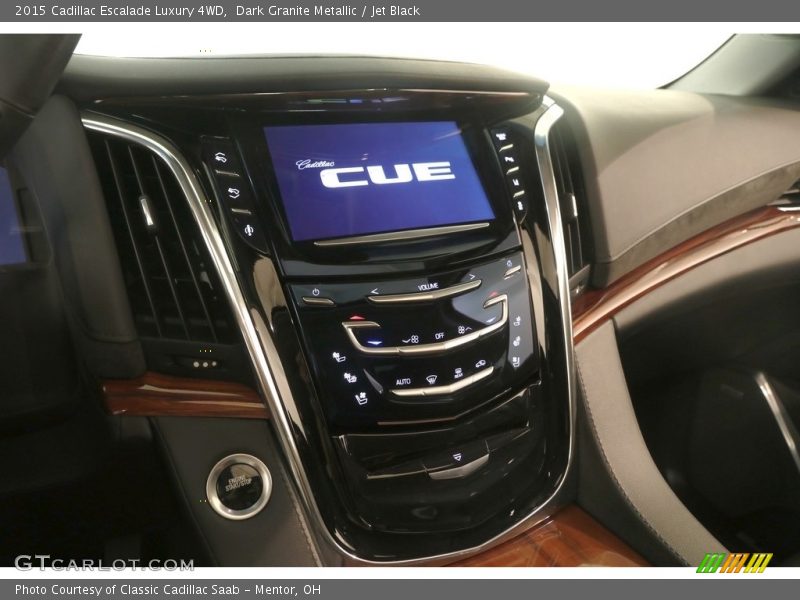 Dark Granite Metallic / Jet Black 2015 Cadillac Escalade Luxury 4WD