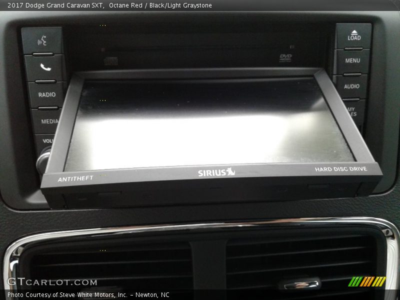 Octane Red / Black/Light Graystone 2017 Dodge Grand Caravan SXT