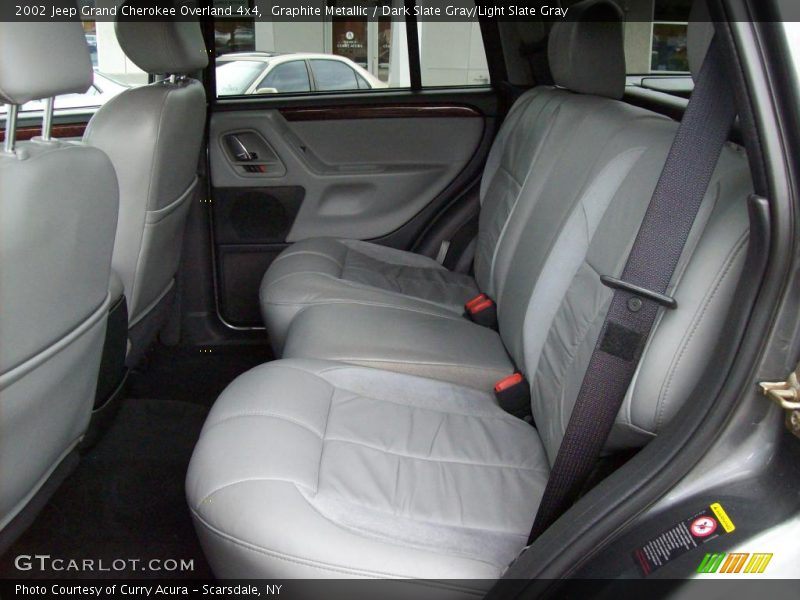 Graphite Metallic / Dark Slate Gray/Light Slate Gray 2002 Jeep Grand Cherokee Overland 4x4