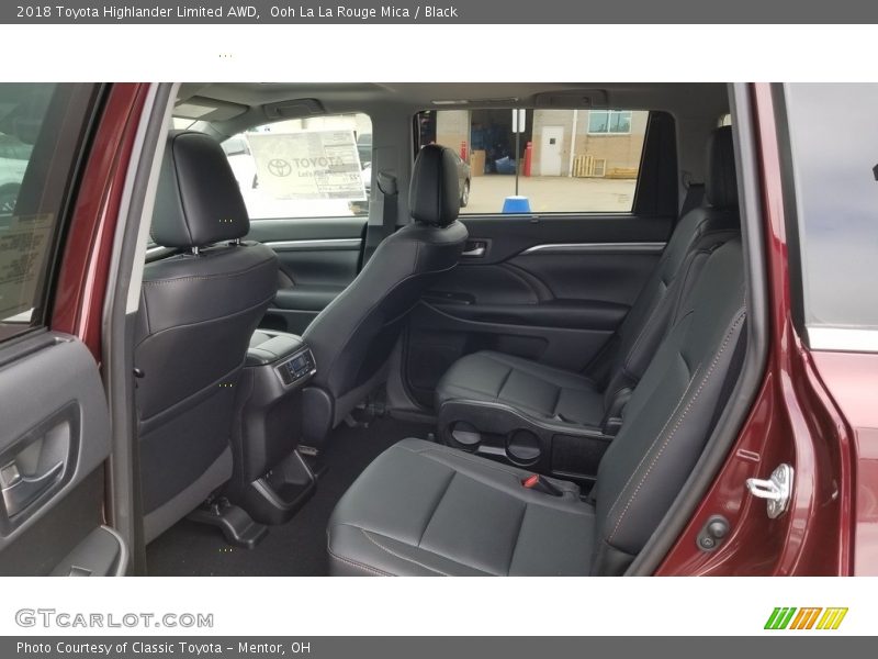 Ooh La La Rouge Mica / Black 2018 Toyota Highlander Limited AWD