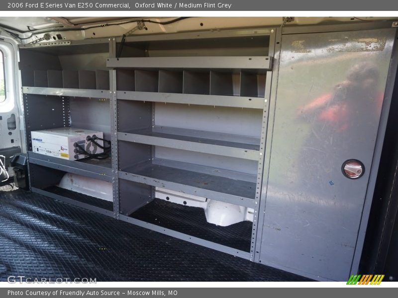 Oxford White / Medium Flint Grey 2006 Ford E Series Van E250 Commercial