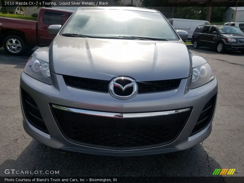 Liquid Silver Metallic / Black 2010 Mazda CX-7 s Touring