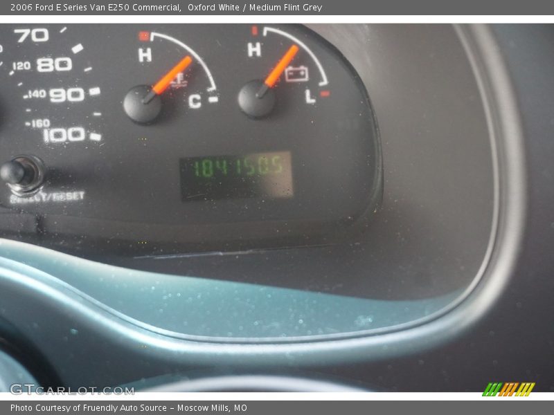 Oxford White / Medium Flint Grey 2006 Ford E Series Van E250 Commercial