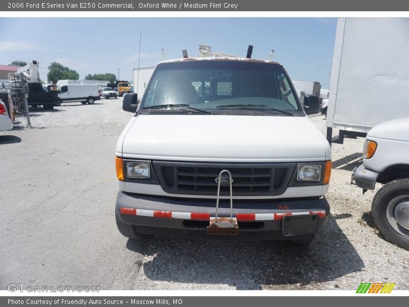 Oxford White / Medium Flint Grey 2006 Ford E Series Van E250 Commercial