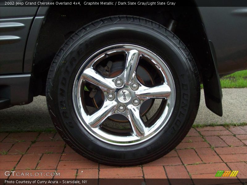 Graphite Metallic / Dark Slate Gray/Light Slate Gray 2002 Jeep Grand Cherokee Overland 4x4