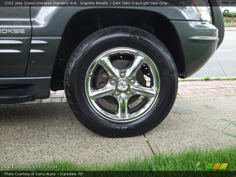 Graphite Metallic / Dark Slate Gray/Light Slate Gray 2002 Jeep Grand Cherokee Overland 4x4