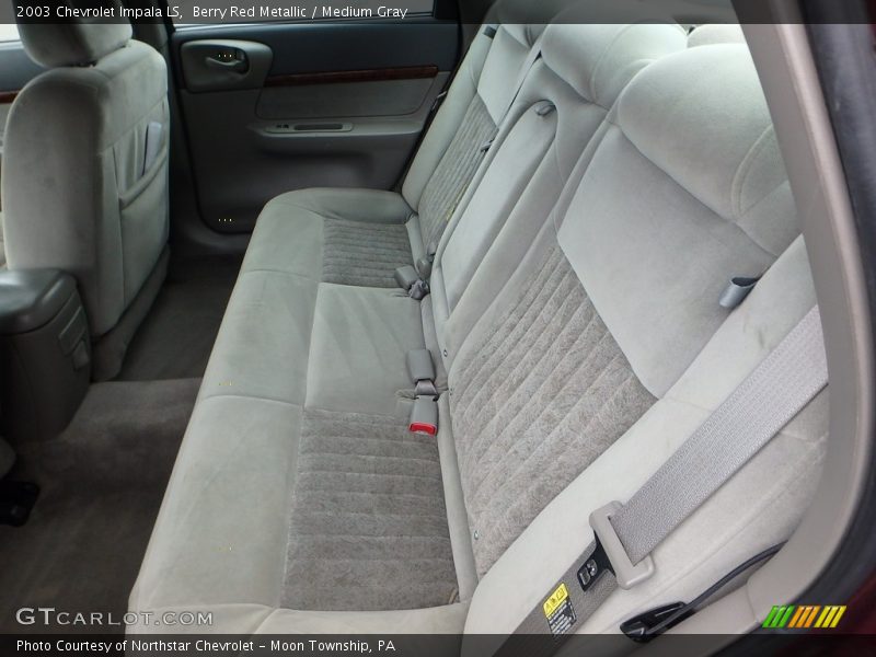 Berry Red Metallic / Medium Gray 2003 Chevrolet Impala LS
