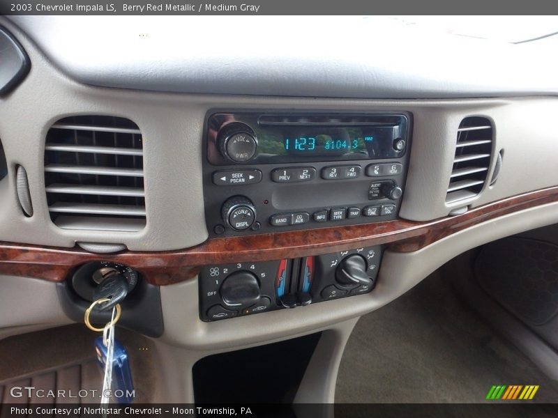Berry Red Metallic / Medium Gray 2003 Chevrolet Impala LS