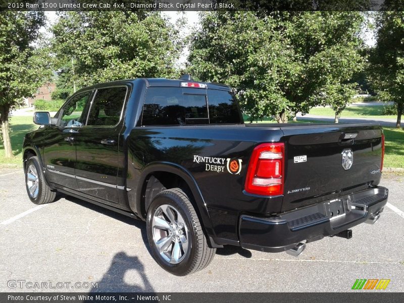 Diamond Black Crystal Pearl / Black 2019 Ram 1500 Limited Crew Cab 4x4