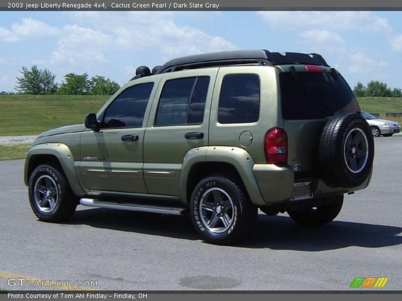 Cactus Green Pearl / Dark Slate Gray 2003 Jeep Liberty Renegade 4x4