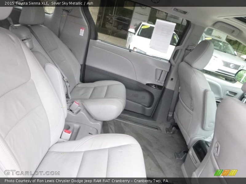 Silver Sky Metallic / Ash 2015 Toyota Sienna XLE