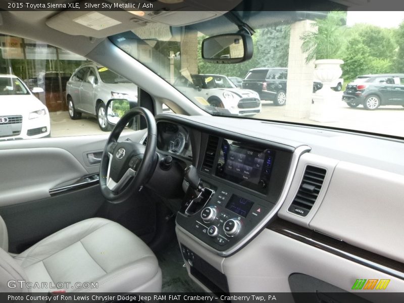 Silver Sky Metallic / Ash 2015 Toyota Sienna XLE