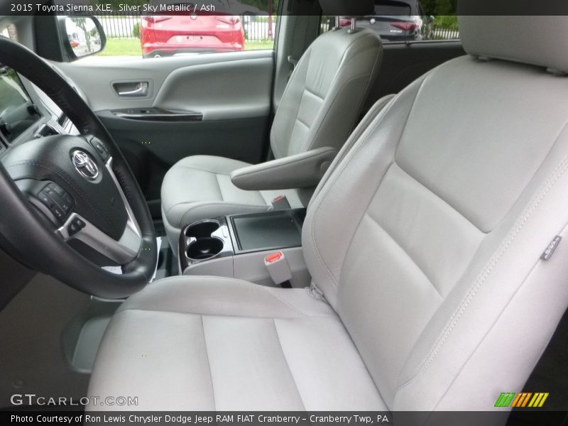 Silver Sky Metallic / Ash 2015 Toyota Sienna XLE
