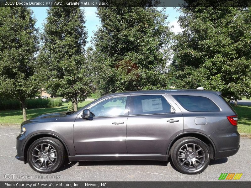 Granite Metallic / Black 2018 Dodge Durango R/T AWD