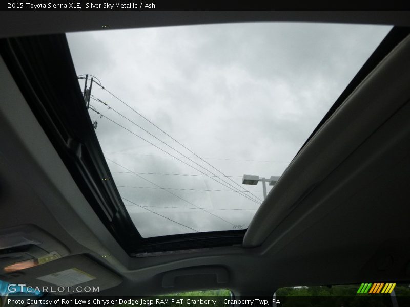 Silver Sky Metallic / Ash 2015 Toyota Sienna XLE