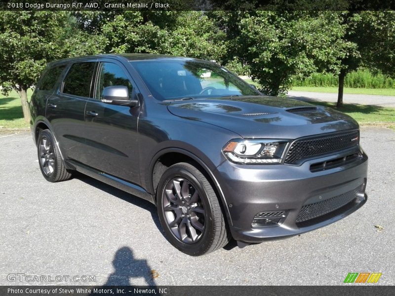 Granite Metallic / Black 2018 Dodge Durango R/T AWD