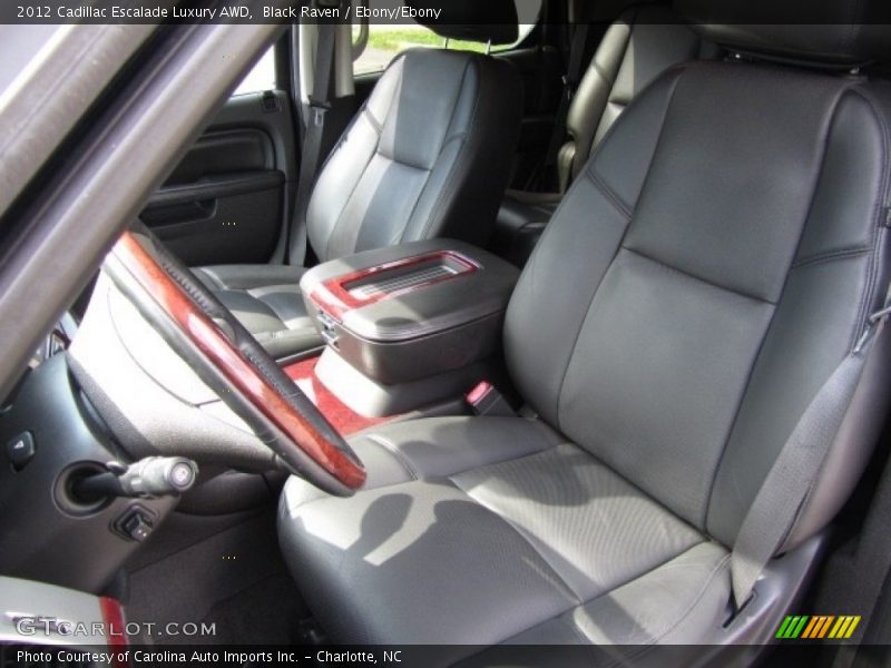 Black Raven / Ebony/Ebony 2012 Cadillac Escalade Luxury AWD